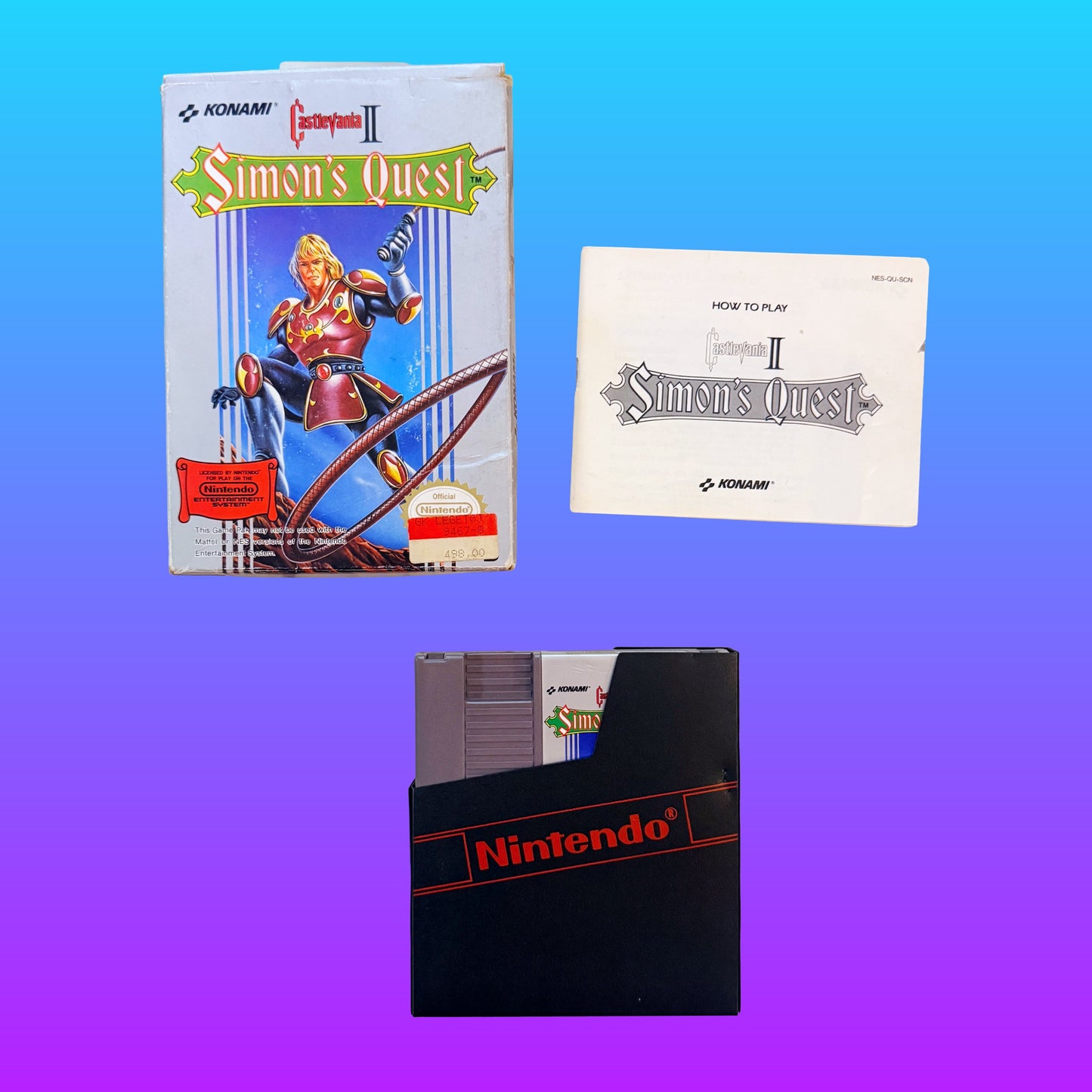 Castlevania 2: Simon's Quest (CIB, NES)