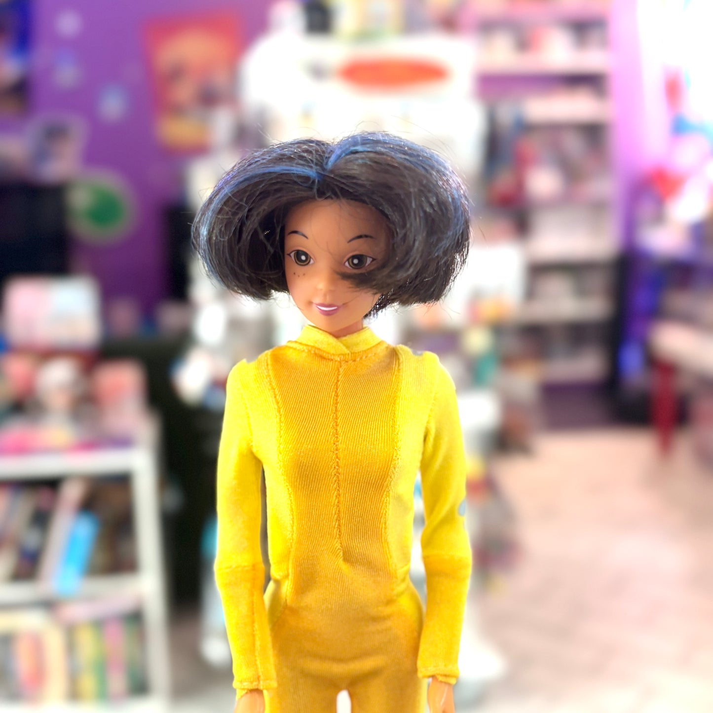Totally Spies: Alex in Yellow Suit Doll (Marathon Media, 2001)