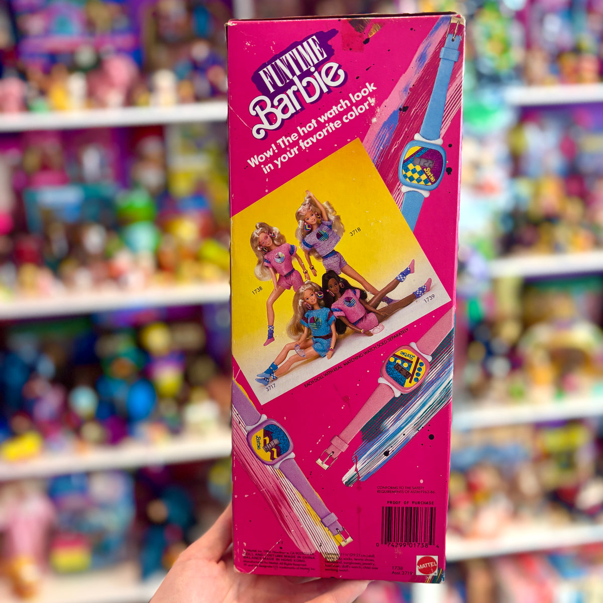 Barbie: Fun Time Barbie Doll Hot Watch Look (Mattel, 1986)