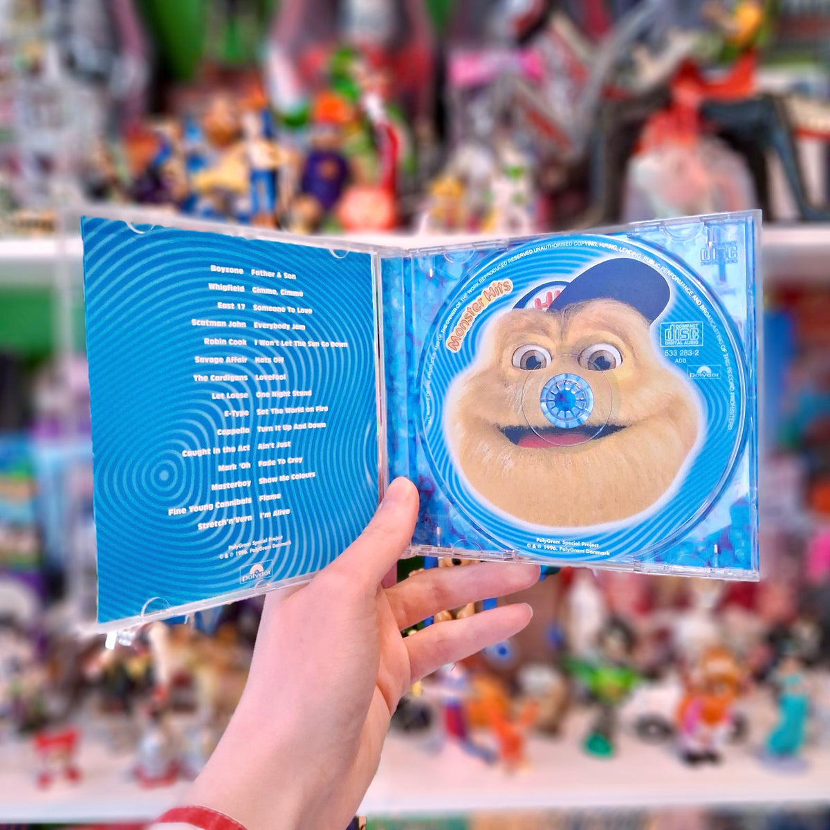 CD: Guldkorn - Monster Hits (Sugar Puffs Hit Compilation, 1996)