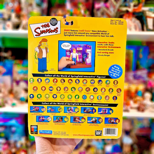 The Simpsons: World of Springfield -Snake Action Figure (2000s)