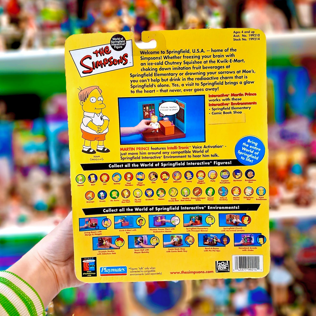 The Simpsons: World of Springfield - Martin Prince Action Figure (2000s)
