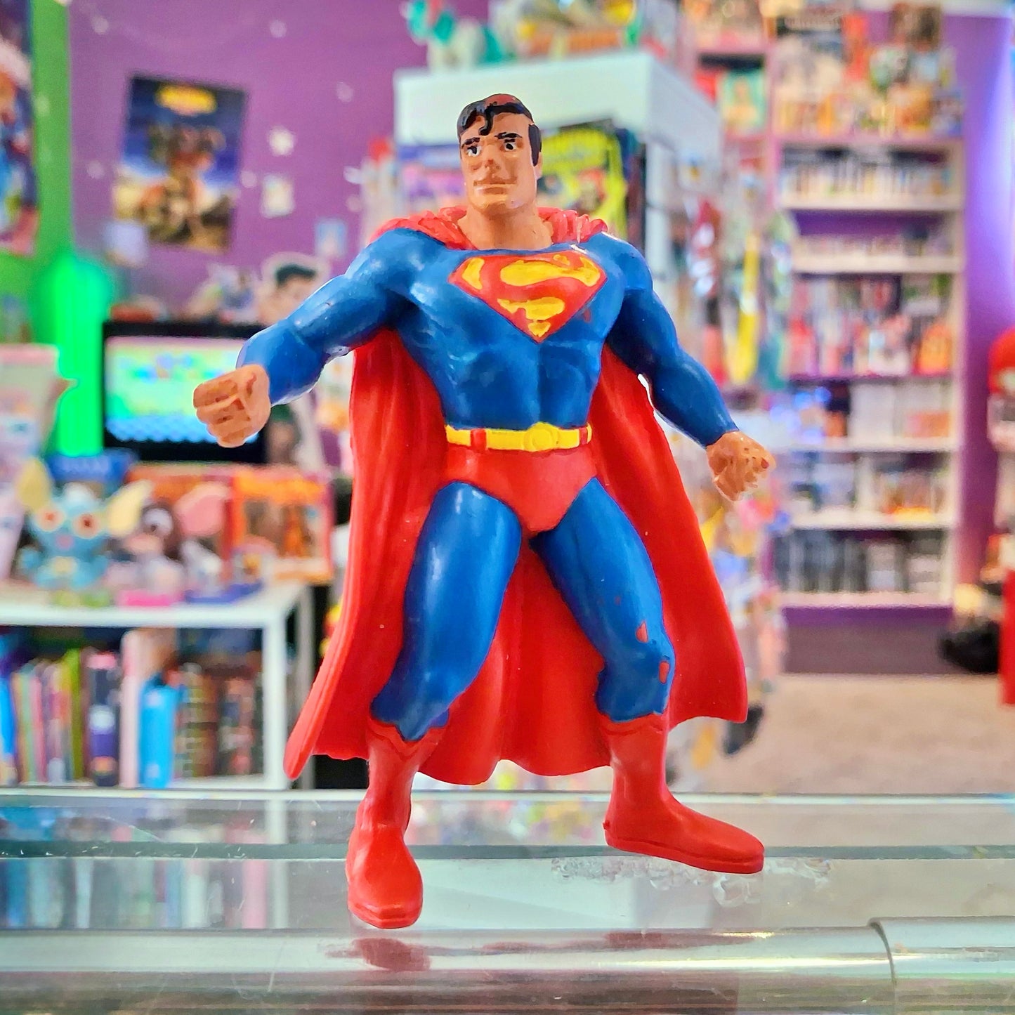 Superman PVC Figure (DC Super Heroes, 80s)