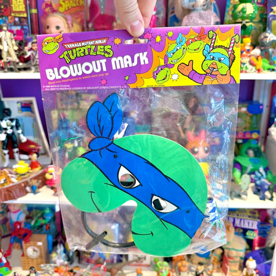 Teenage Mutant Ninja Turtles: Blowout Party Masks (NIB, 80s)