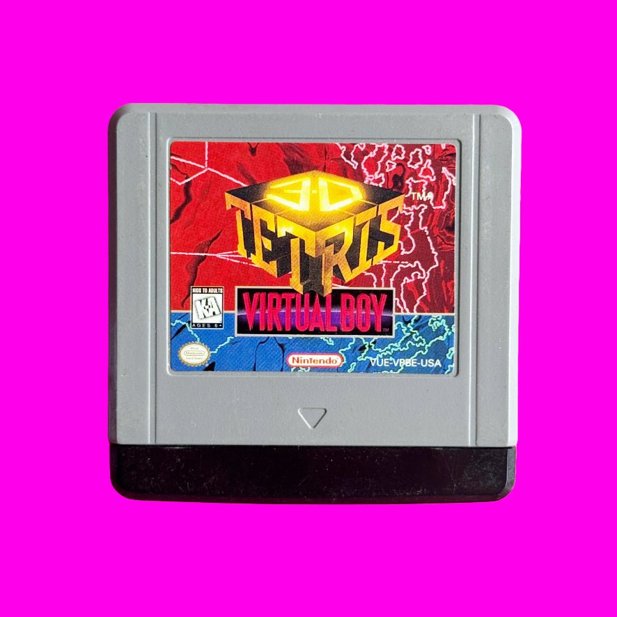 3D Tetris (USA, Nintendo Virtual Boy) - PopCultGang
