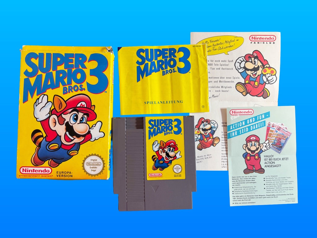 Super Mario Bros. 3 (NOE, CIB, NES)