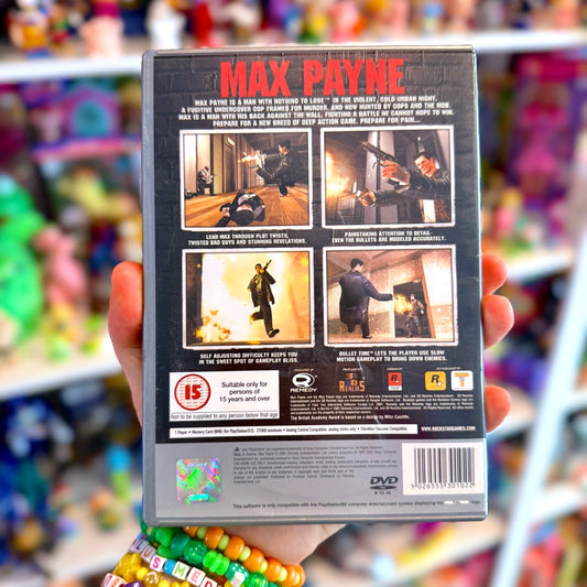 Max Payne (Platinum, PS2)