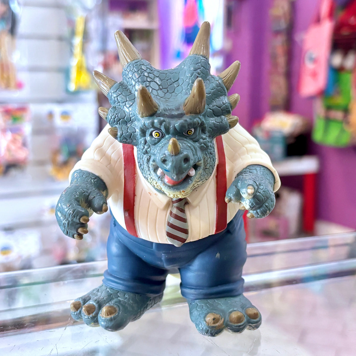 Jim Henson’s Dinosaurs: Boss Bradley P. Richfield Figure (Disney, Hasbro, 90s)