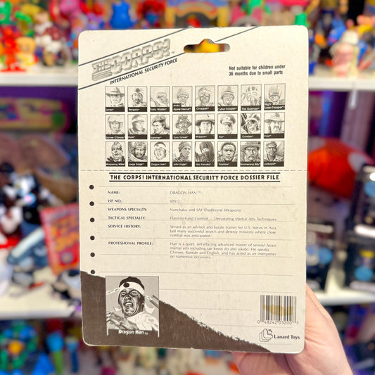 The Corps: Dragon Han Action Figure (MOC, Lanard, 1986)
