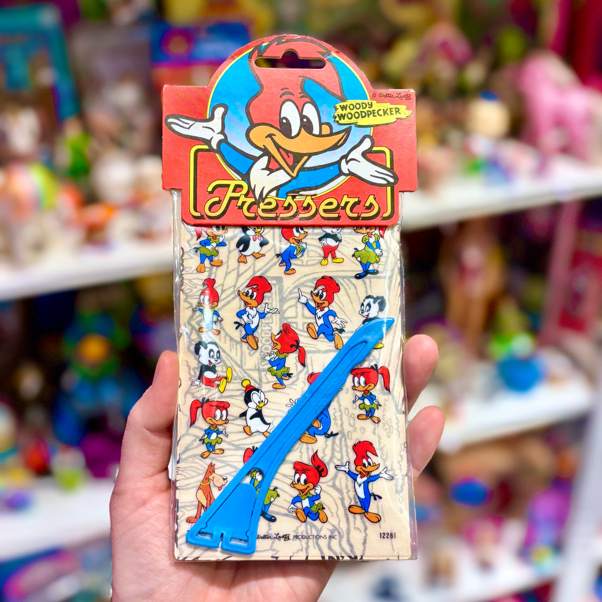 Pressers: Woody Woodpecker & Friends - Rub-on Transfer Stickers (new and sealed, 80s)