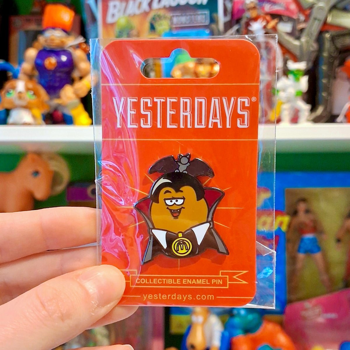 McNugget Buddies - Dracula McNugget Enamel Pin (Yesterdays, SDCC Exclusive 2026)