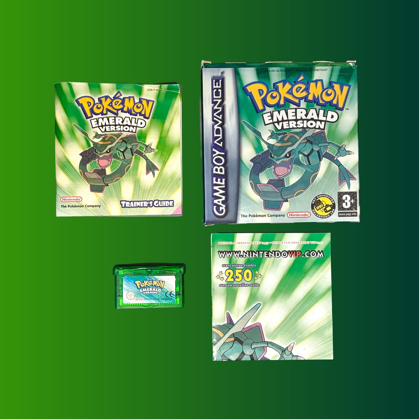 Pokemon: Emerald Version (CIB, Gameboy Advance)
