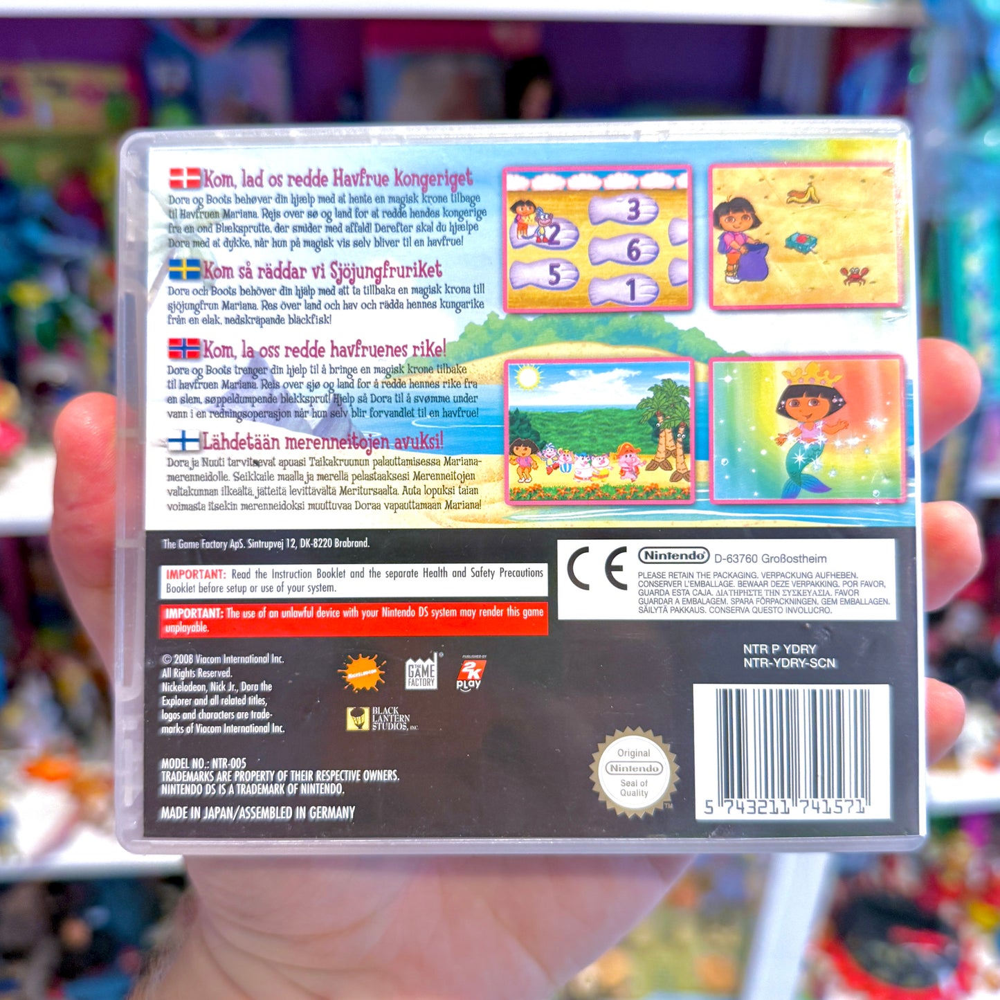 Dora The Explorer: Dora Saves The Mermaids (Nintendo DS)