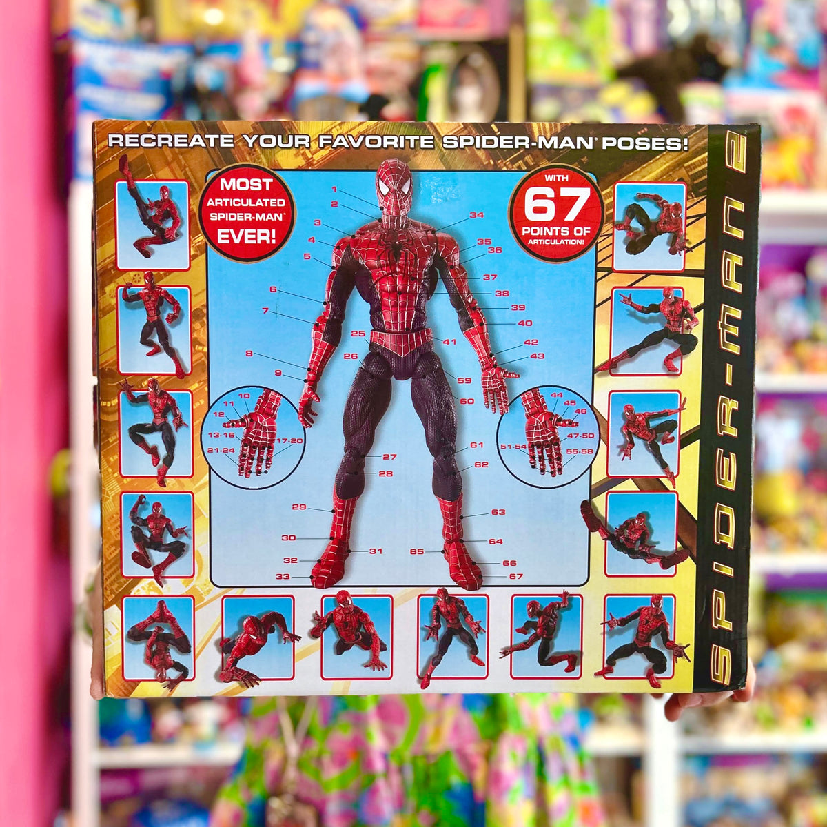 Spider-Man 2: The Ultimate Super Poseable Spider-Man Action Figure 45 cm (Toy Biz, Marvel, Sony Pictures, 2004)