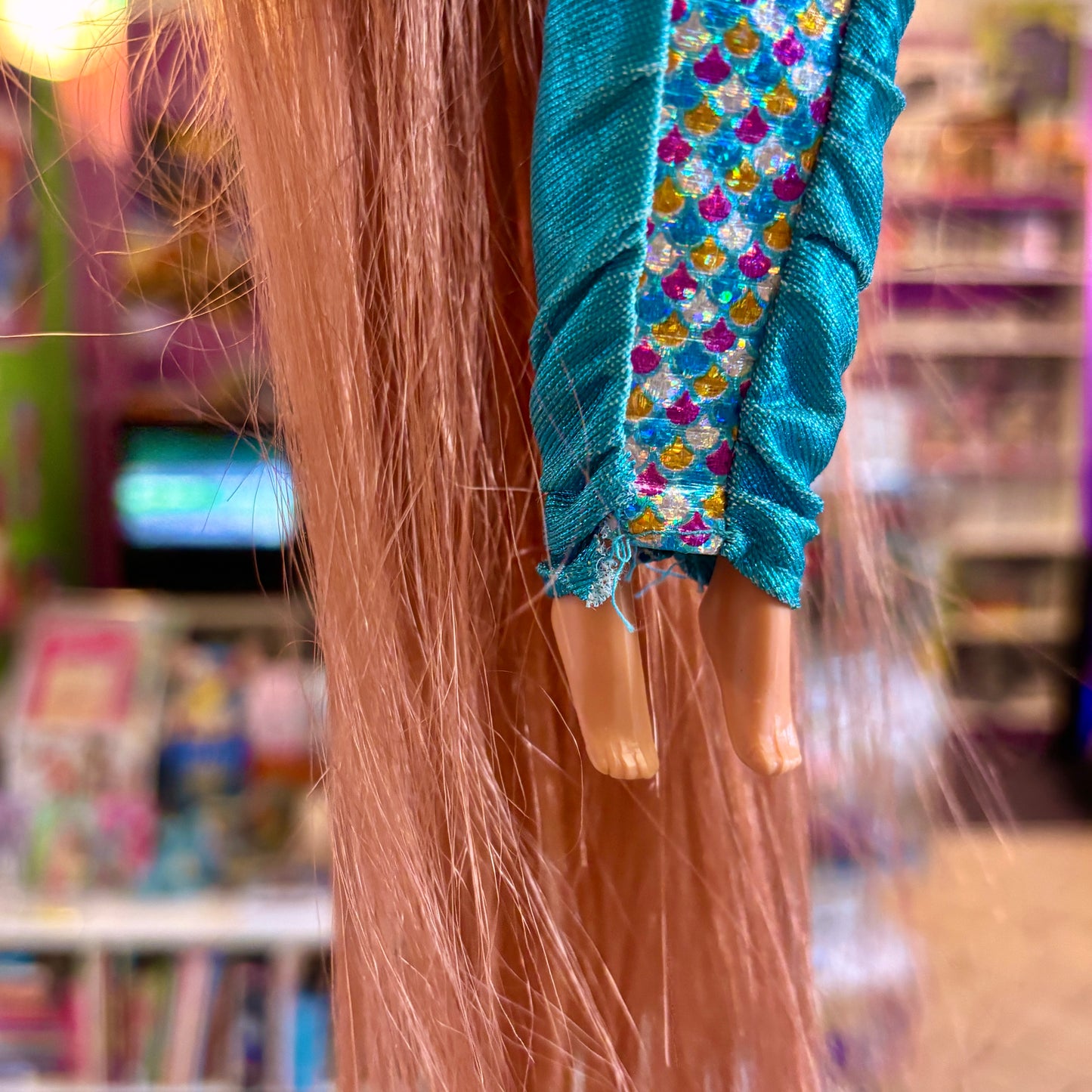 Barbie: Jewel Hair Mermaid Midge Doll (loose, Mattel, 1995)
