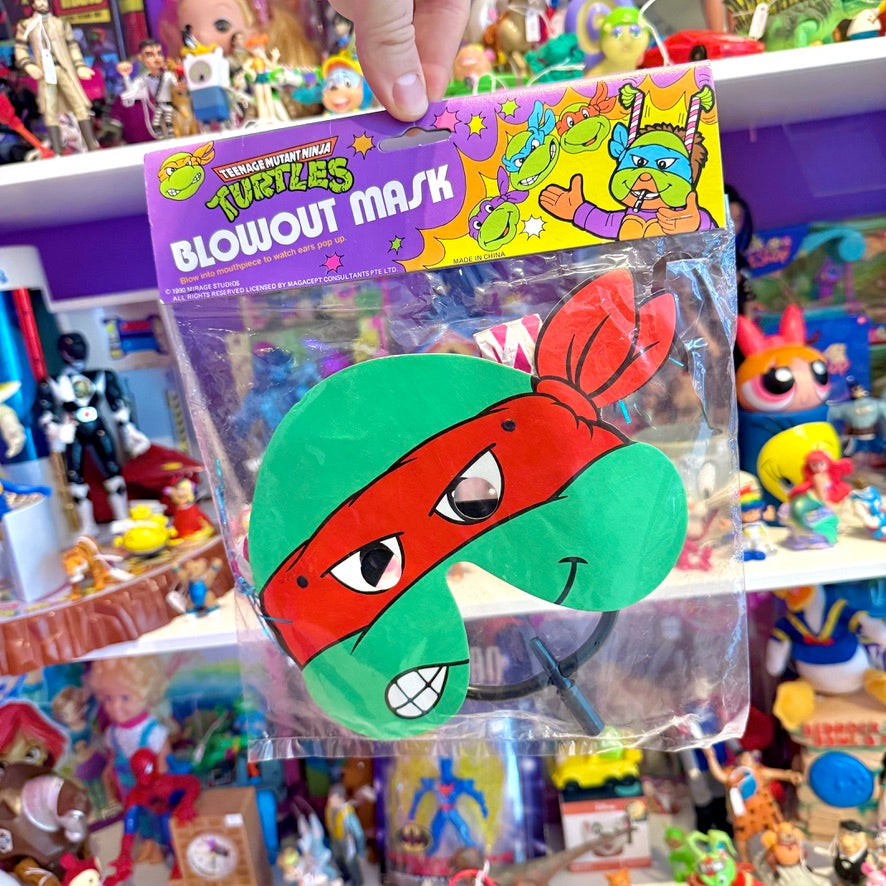 Teenage Mutant Ninja Turtles: Blowout Party Masks (NIB, 80s)