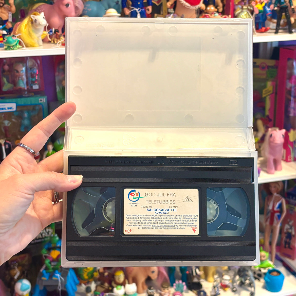 VHS: Teletubbies Christmas Special - "God Jul fra Teletubbies" (Danish, 1998)