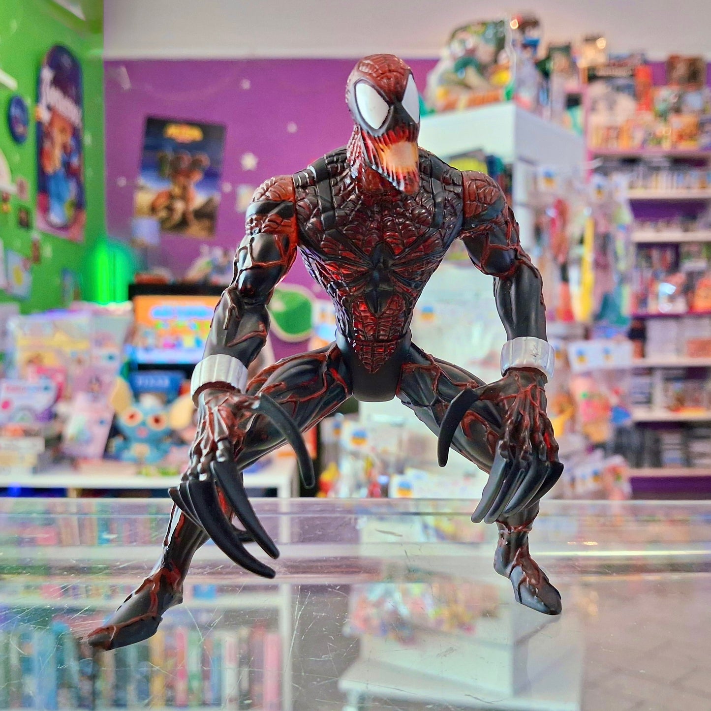Spider-Man: Venom - Along Came a Spider... Spider-Carnage Action Figure (Toy Biz, 1997)