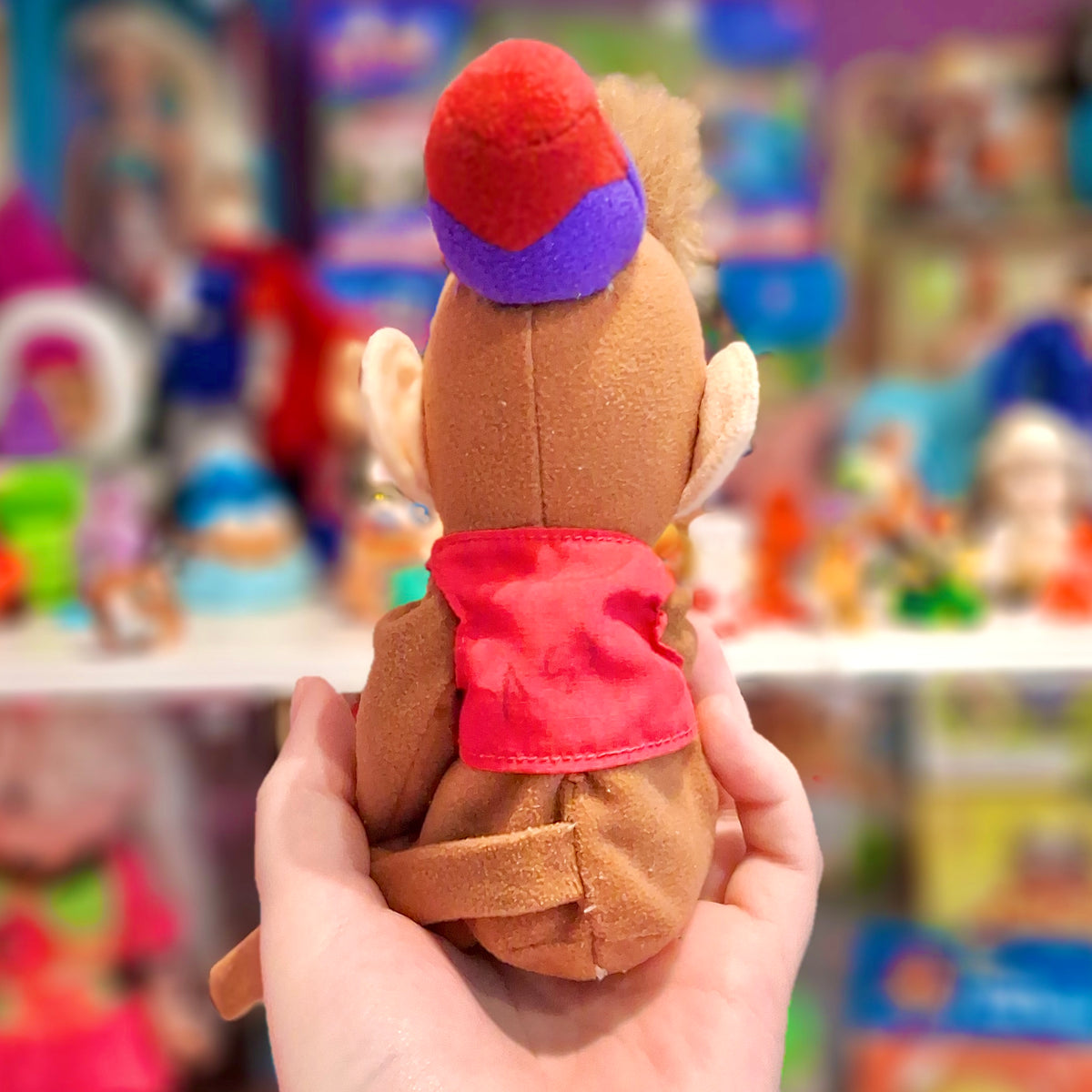 Disney’s Aladdin: Abu Beanbag Plush (Disney Store, 90s)
