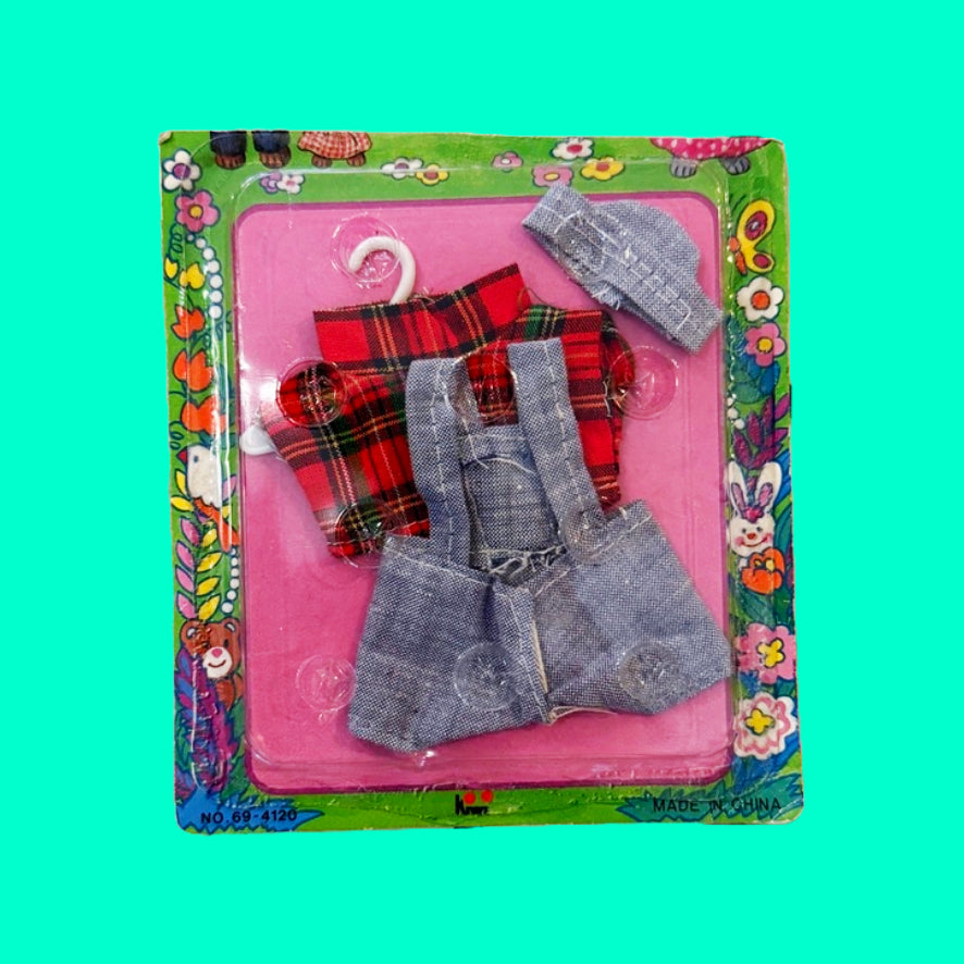 Sylvanian Family: Danish Bootleg Clothing (in packages, 90s)