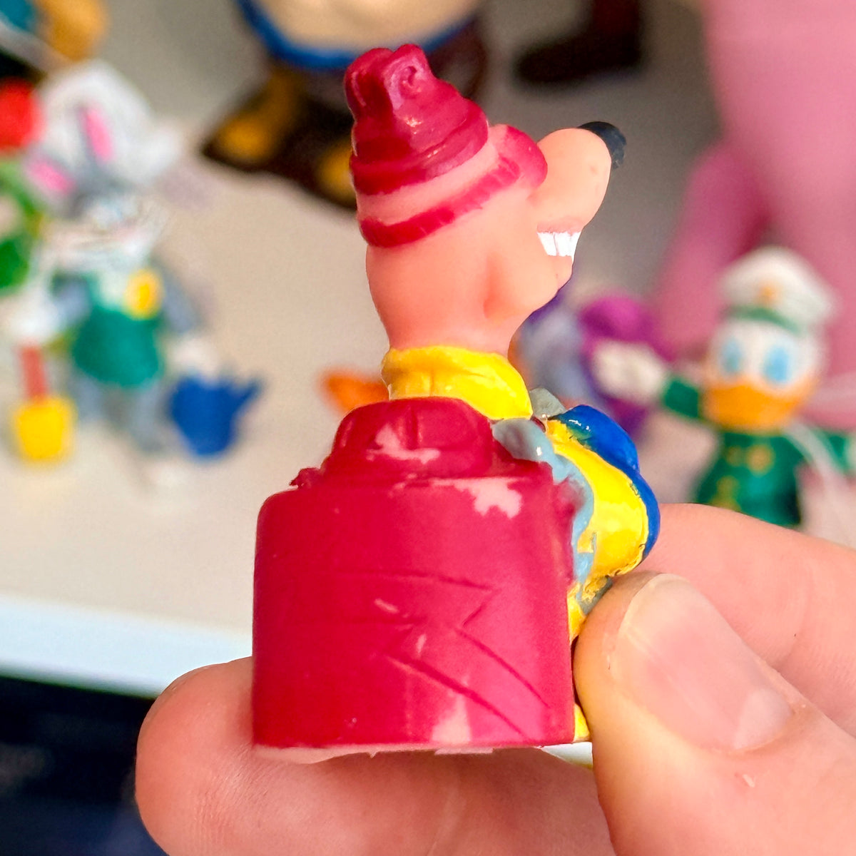 Darkwing Duck: Megavolt PVC Mini Figure (90s, Disney)