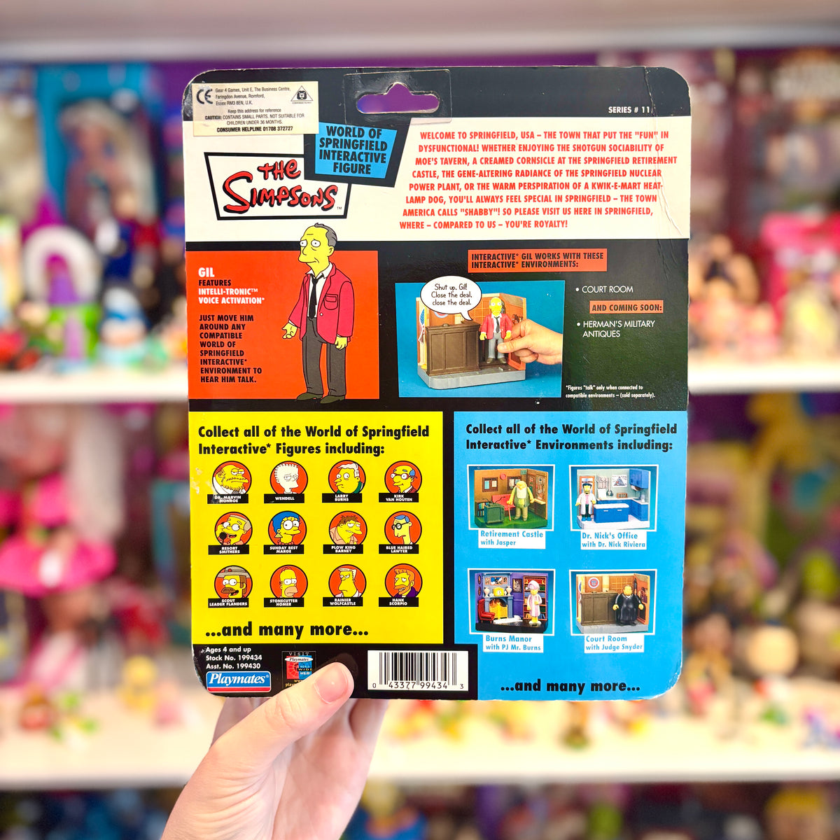 The Simpsons: World of Springfield - Gil Action Figure (2000s)