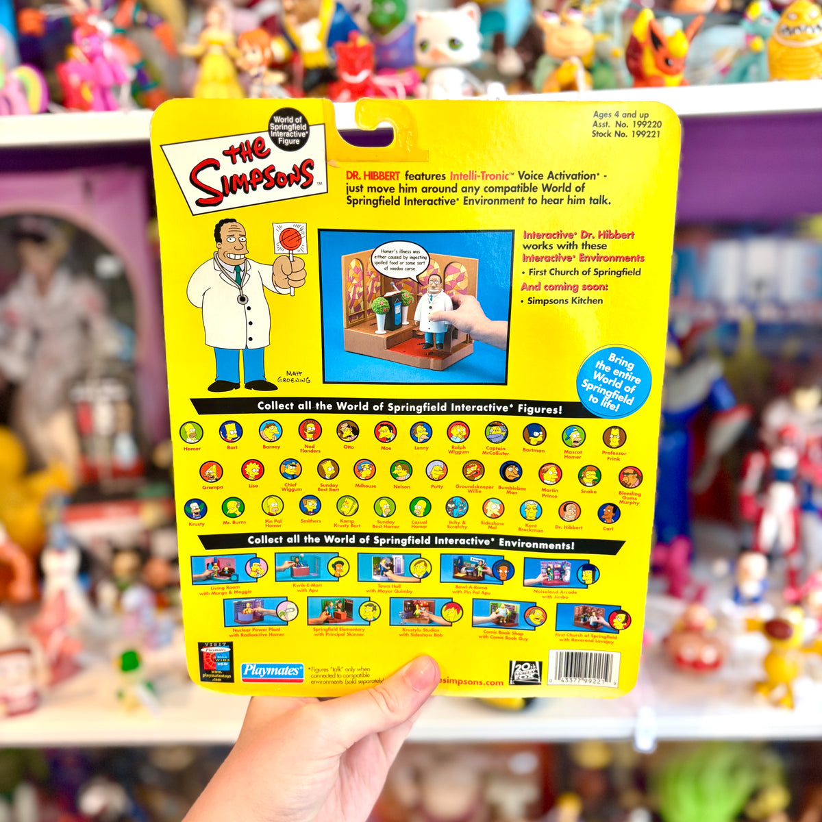 The Simpsons: World of Springfield - Dr. Hibbert Action Figure (2000s)