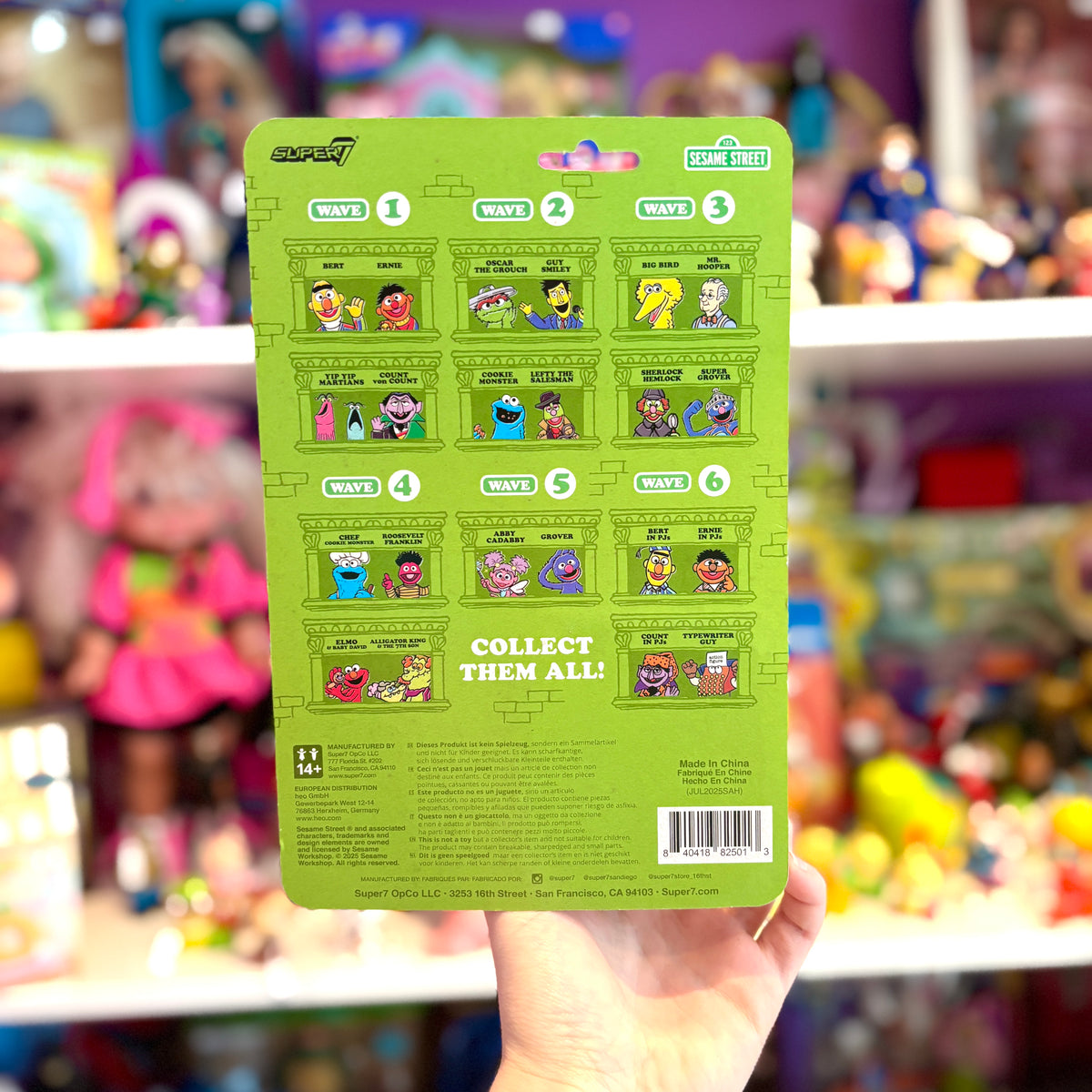 ReAction Figures: Sesame Street: Typewriter Guy Action Figure (Super7)