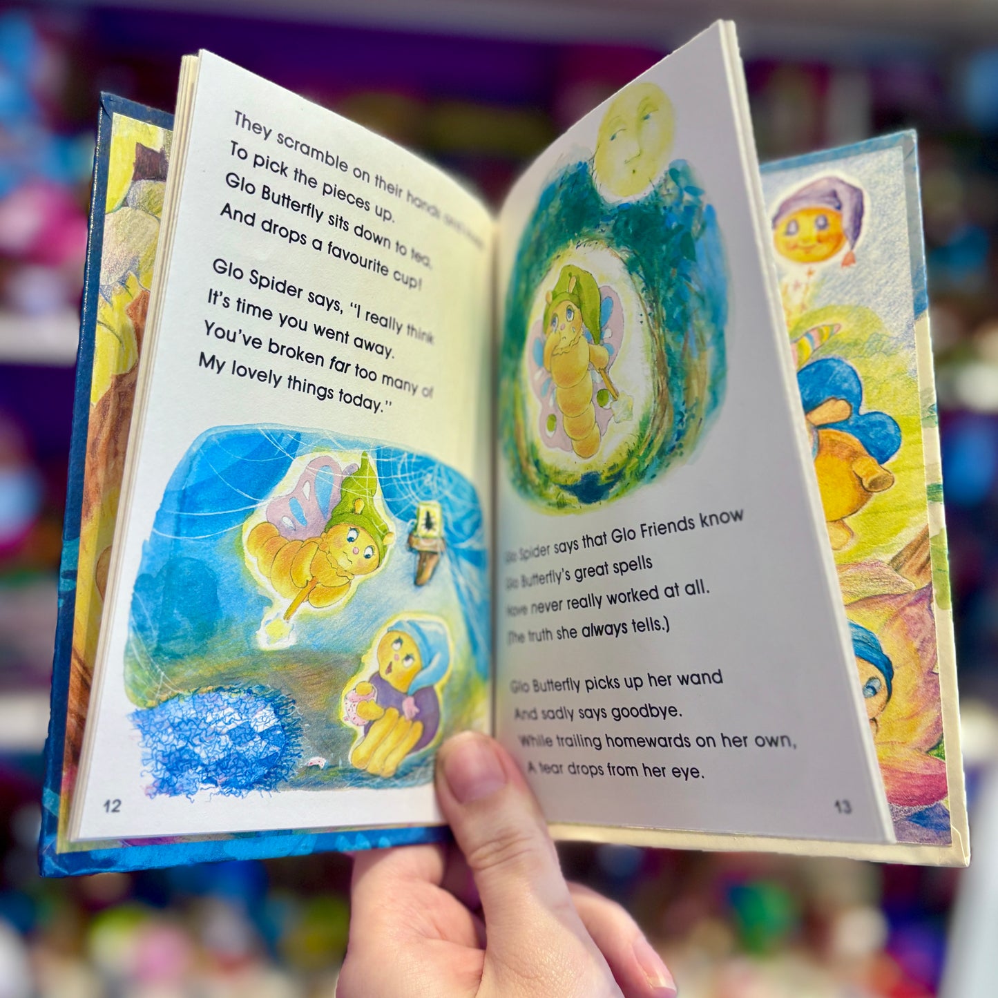 Glo Friends: Glo Butterfly Book (Hasbro, 1986)