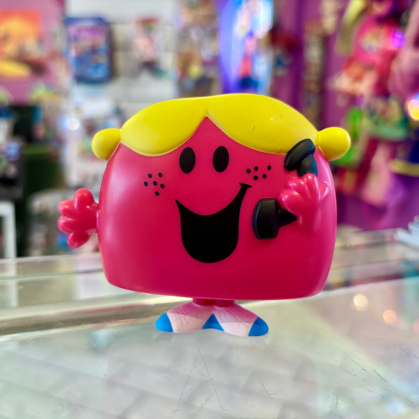 Little Miss: Little Miss Chatterbox Happy Meal Figure (Mcdonald's, 2017)