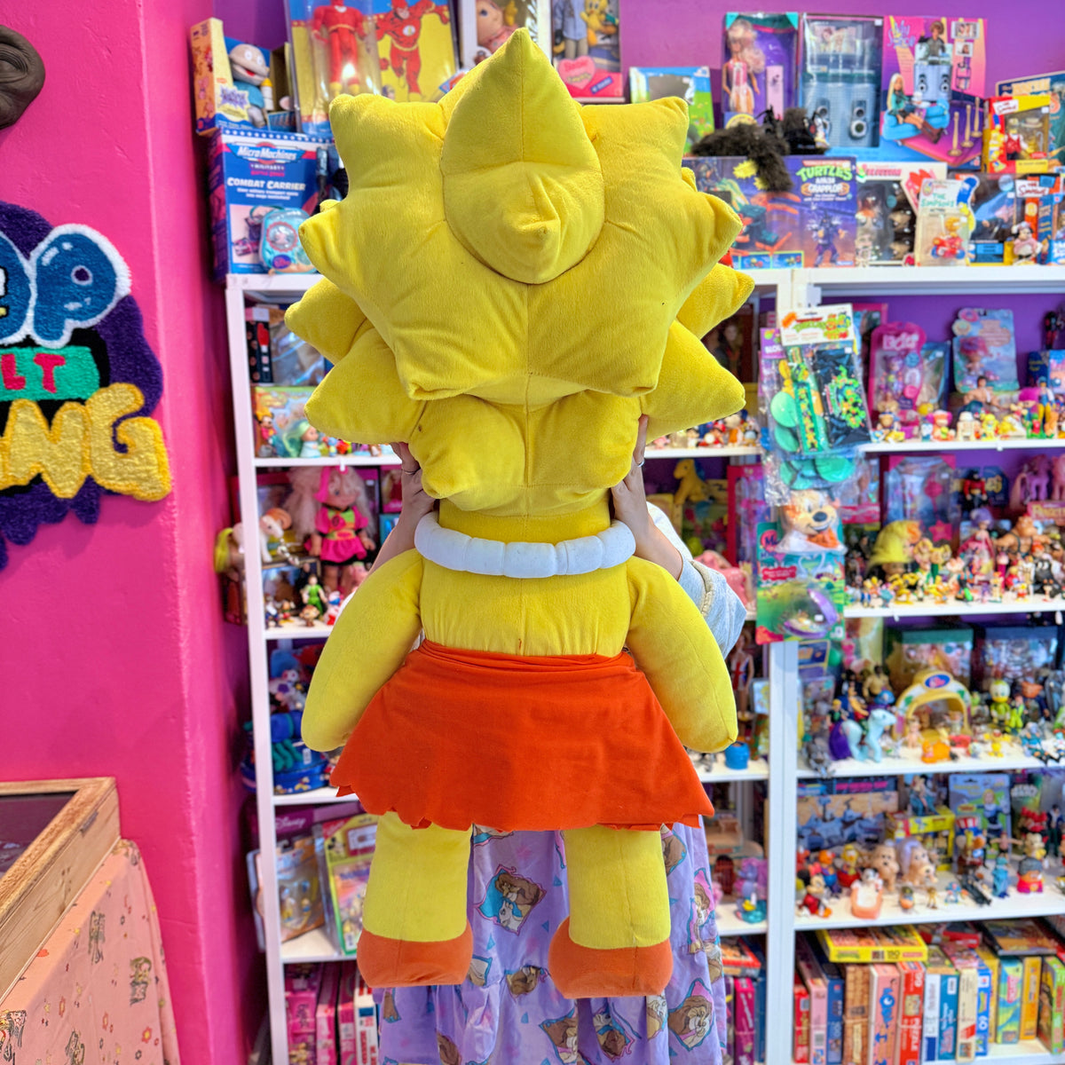 The Simpsons: Giant Lisa Simpson Plush 110 cm (2000s)