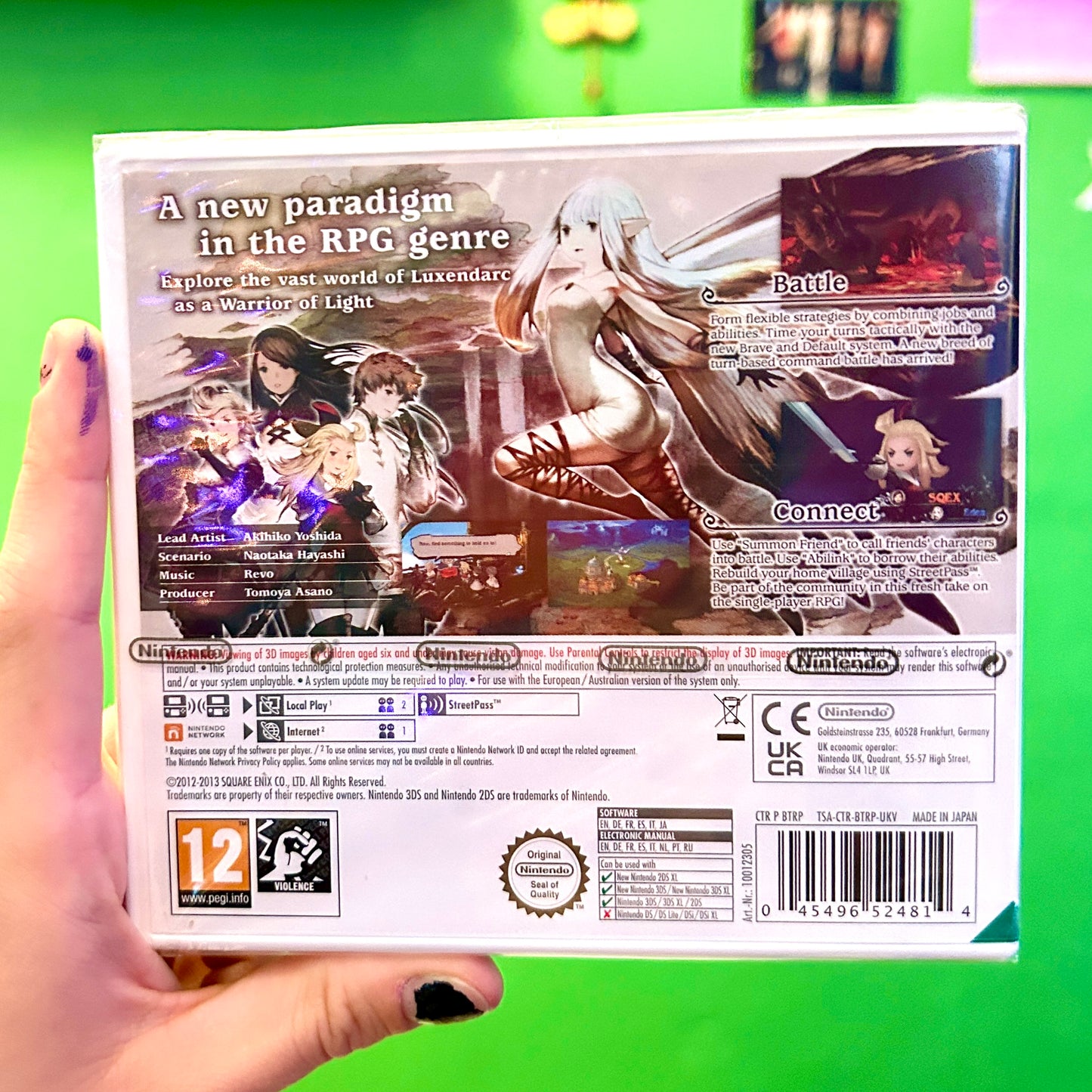 Bravely Default (Nintendo 3DS, sealed)