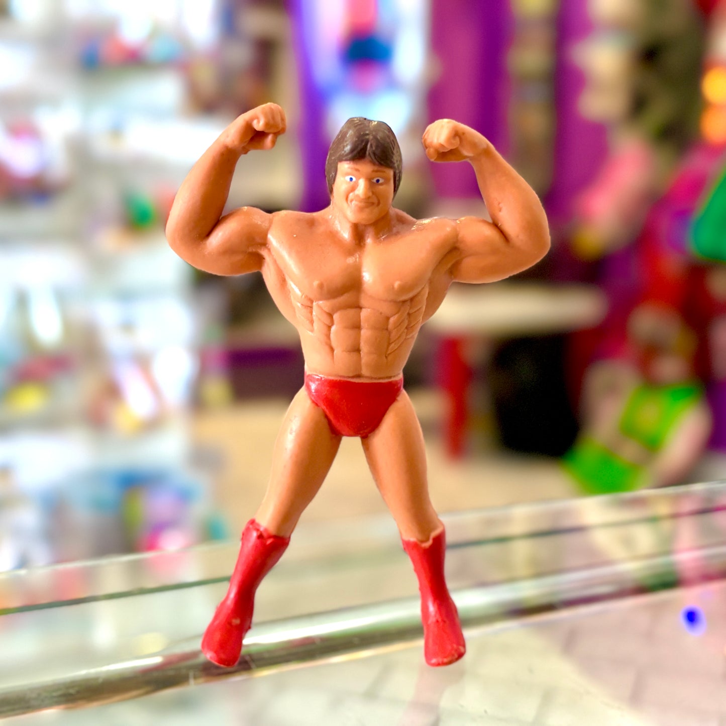 WWF: Mr. Wonderful Bendies Rubber Figure (1986, LJN)