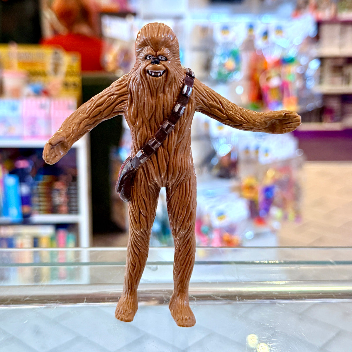 Star Wars: Bend-Ems: Chewbacca Bendable Rubber Action Figure (Just Toys, 1993)