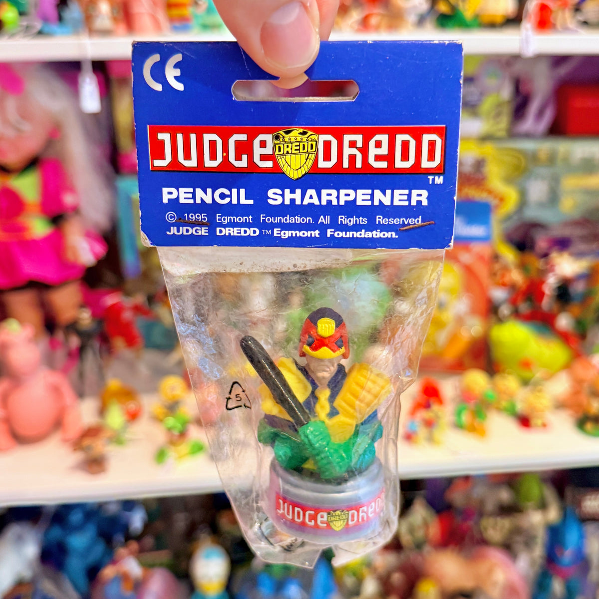 Judge Dredd: Figural Pencil Sharpener (Egmont Foundation, 1995)