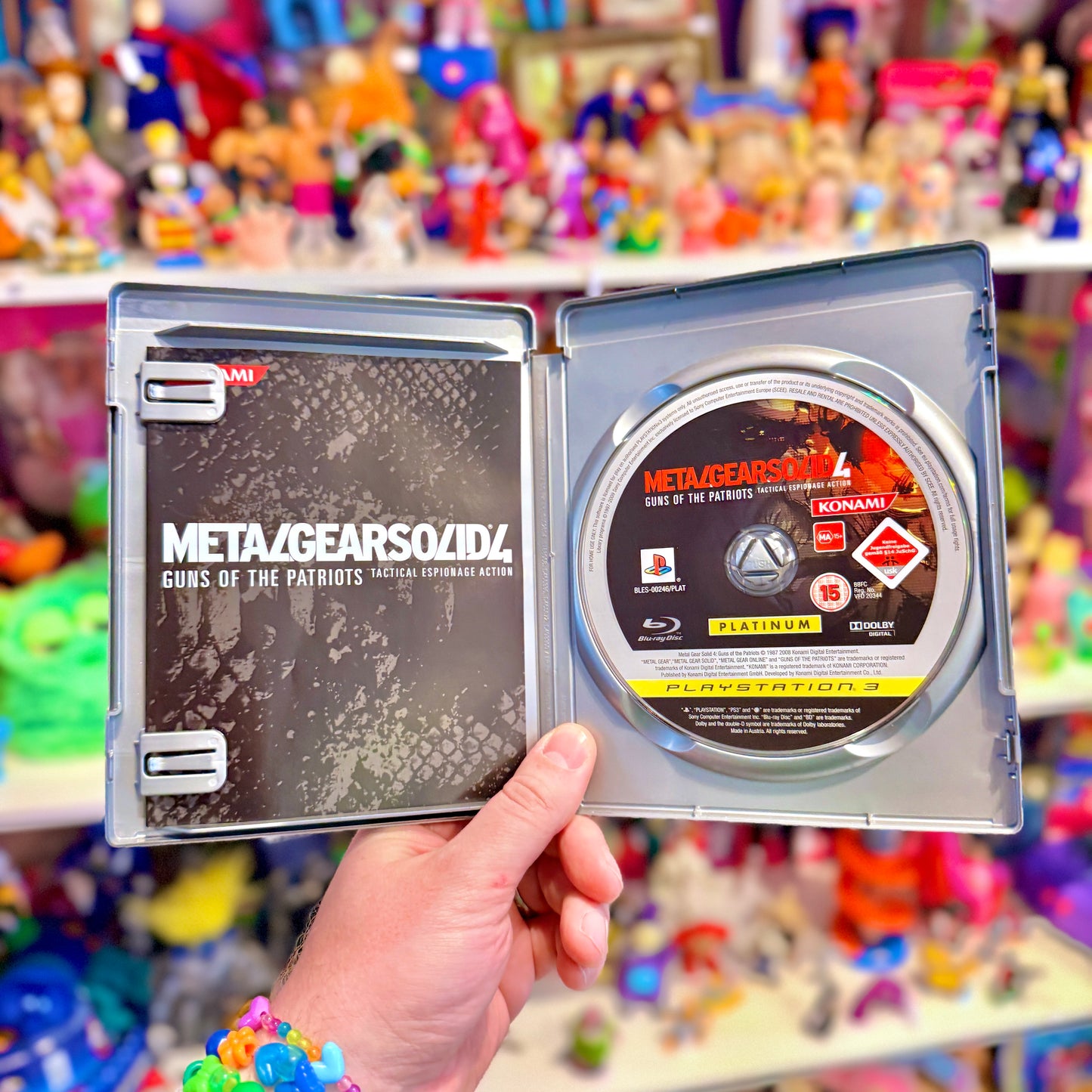 Metal Gear Solid 4: Guns of The Patriot (Platinum, PS3)