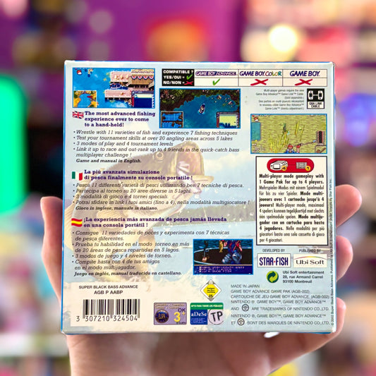 Super Black Bass Advance (CIB, Gameboy Advance)