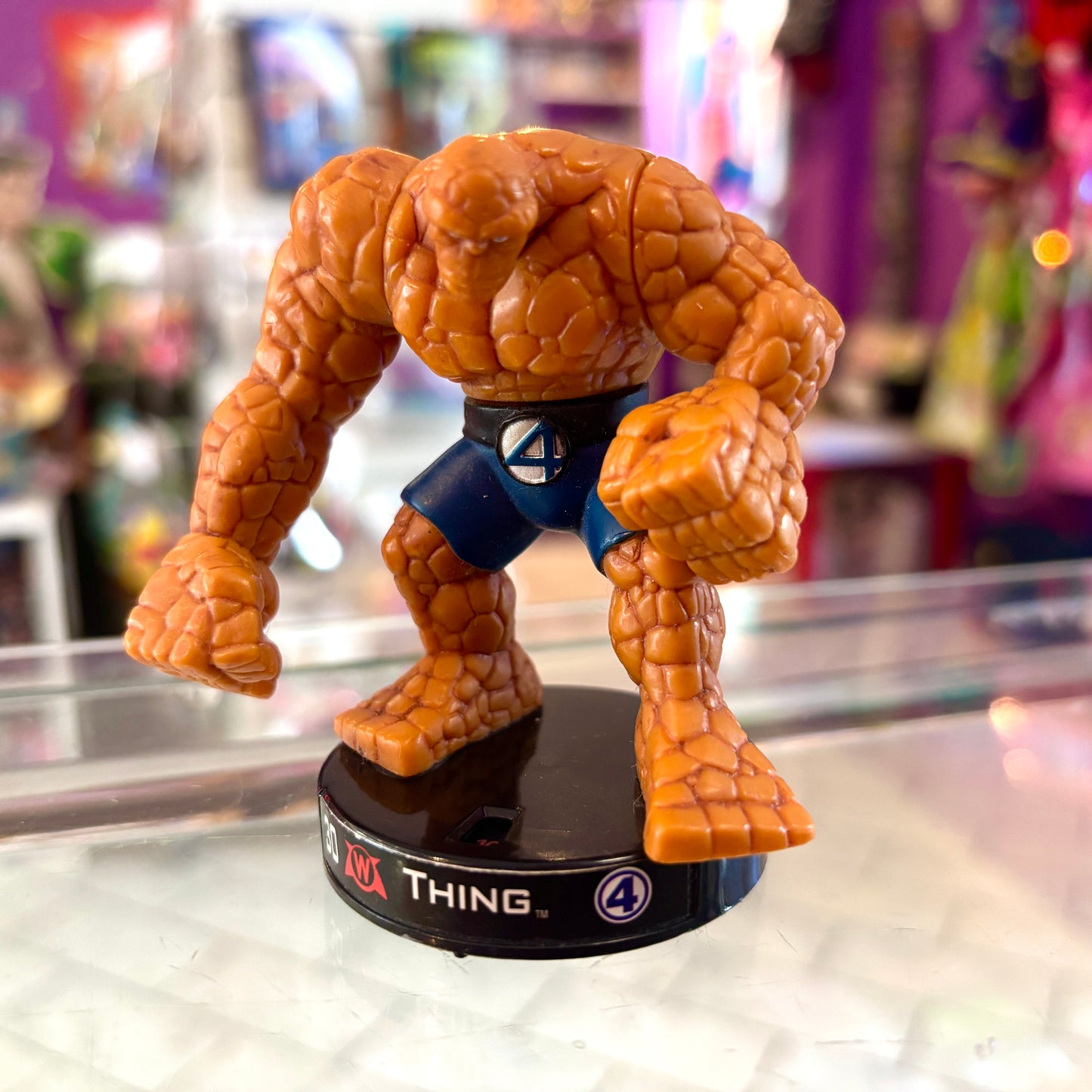 Marvel Attacktix - The Thing Figure (Hasbro, 2006)