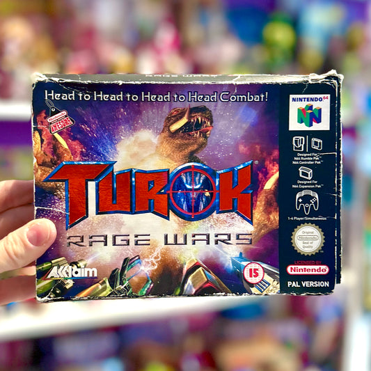 Turok: Rage Wars (CIB, Nintendo 64)