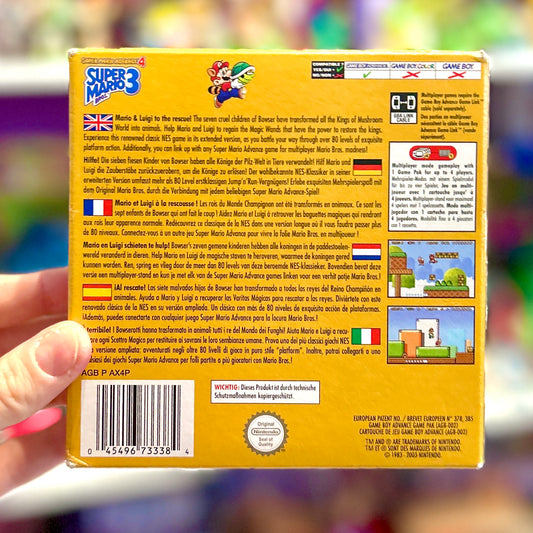 Super Mario Advance 4: Super Mario Bros. 3 (CIB, Gameboy Advance)