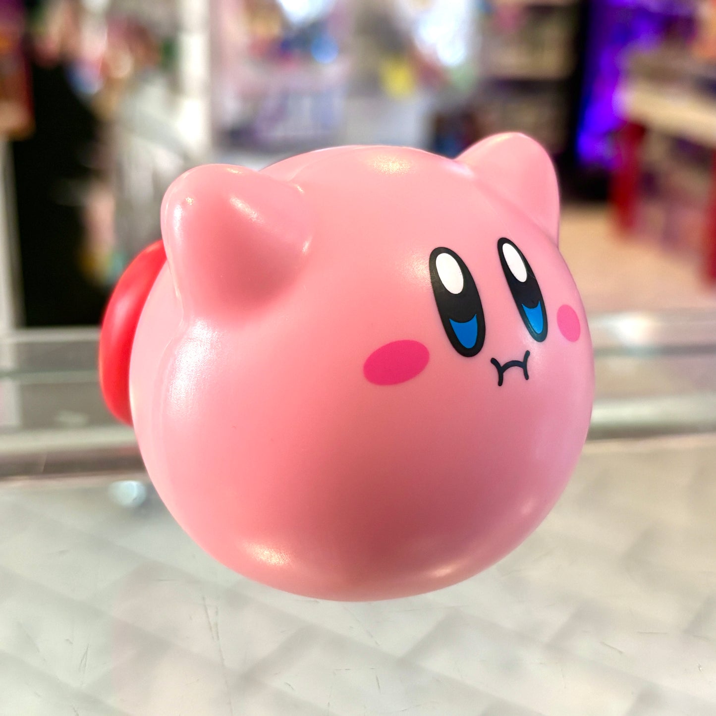 Kirby Inflated Balloon / Puffed Up Roly Poly Figure (Nintendo)