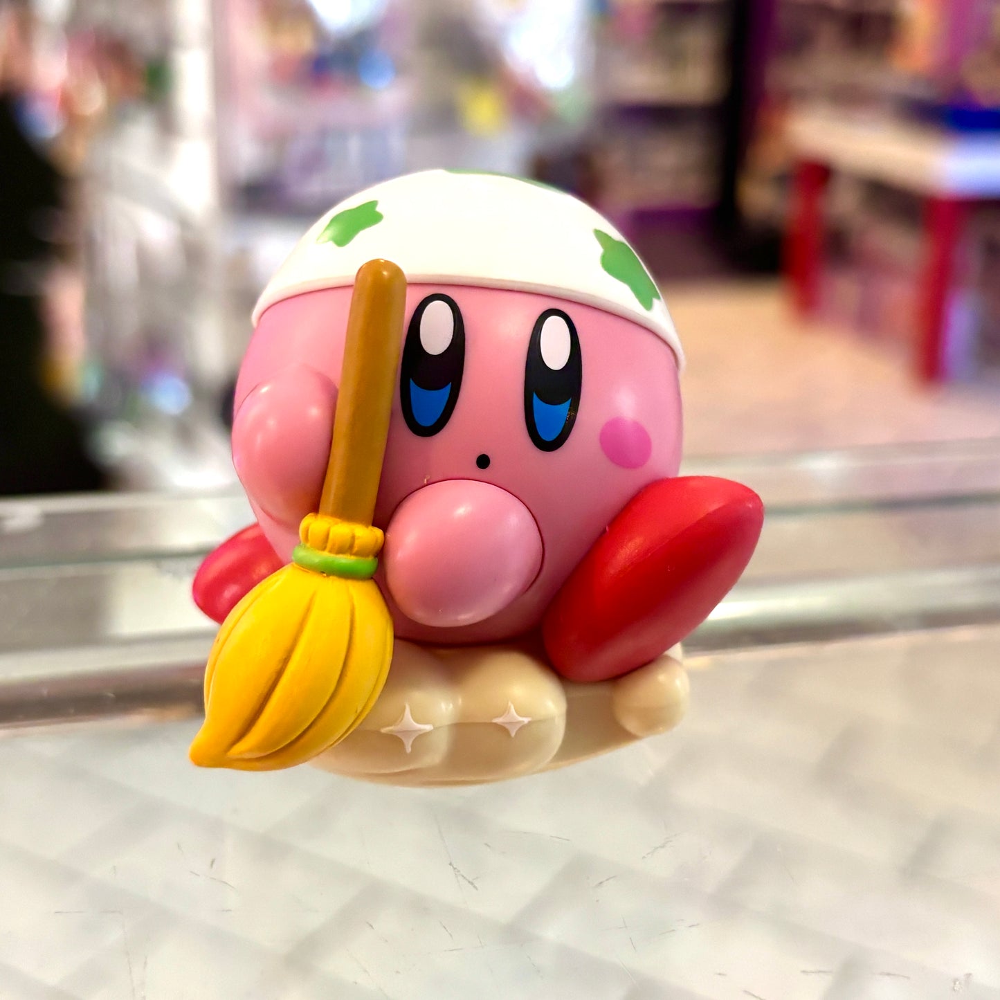 Kirby With Clean Ability Roly Poly Figure (Nintendo)