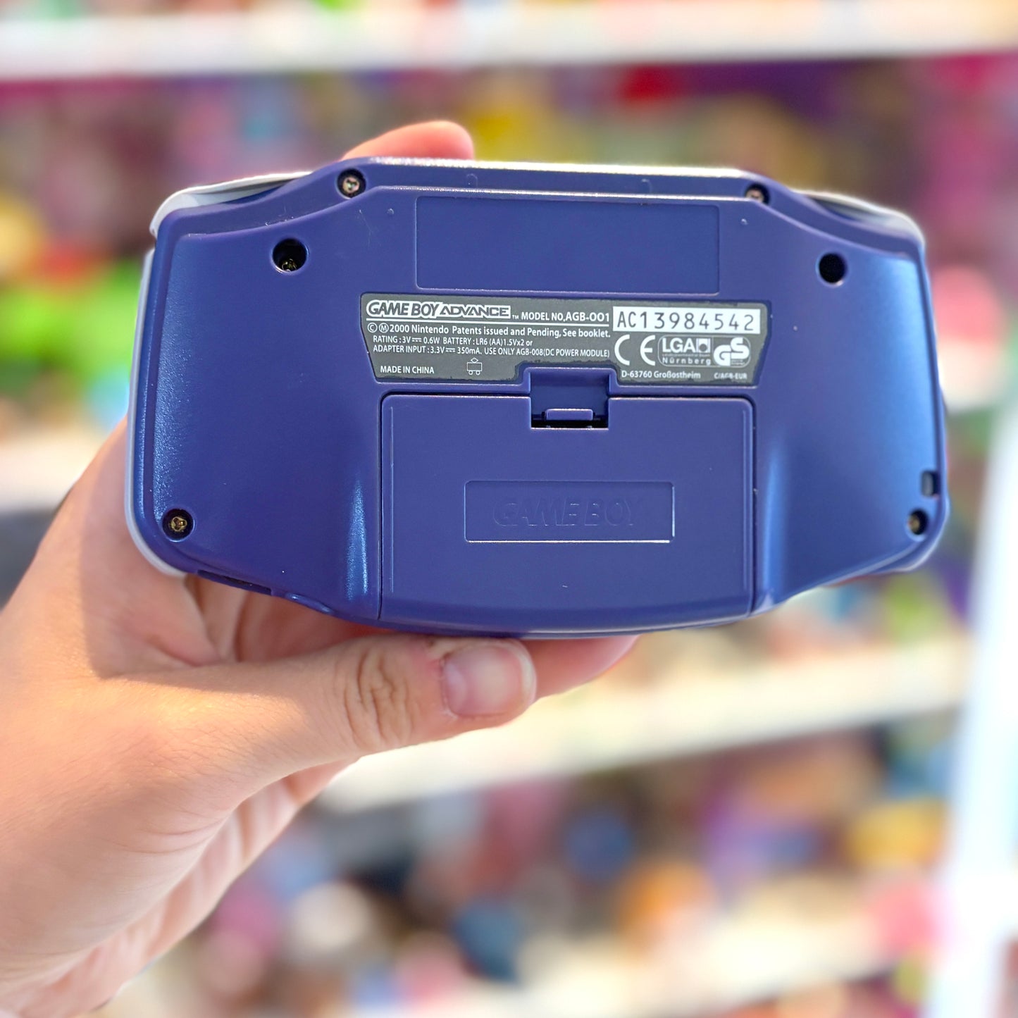 Gameboy Advance - Indigo Purple (Nintendo)