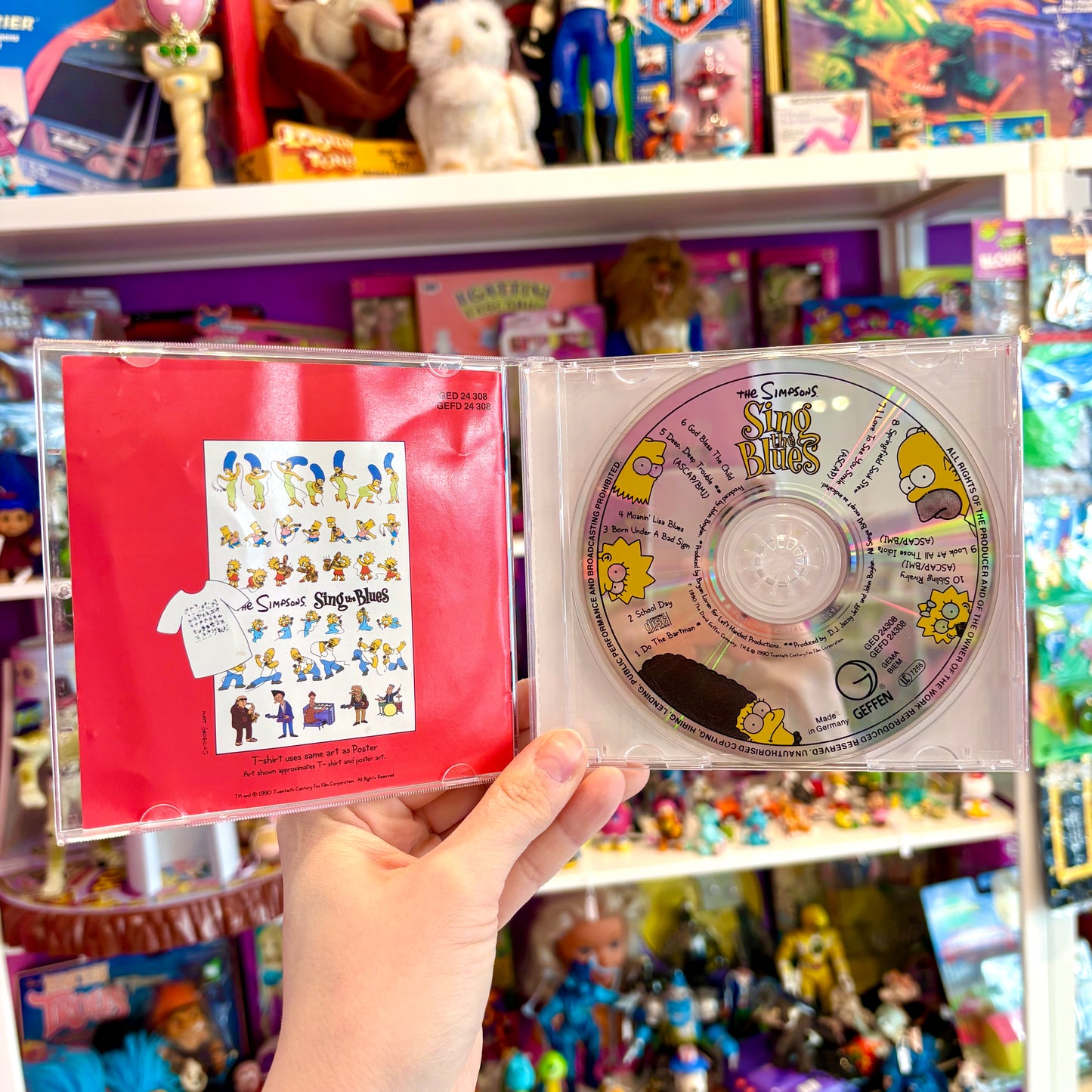 The Simpsons Sing the Blues (CD, 90s)