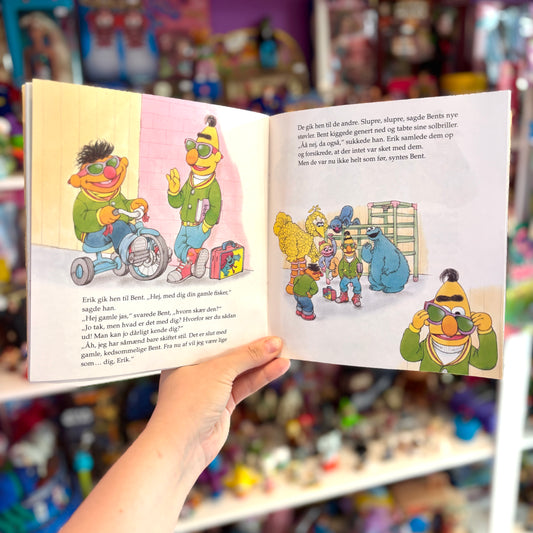 Sesame Street: "Bare Jeg Var Dig, Erik" Book (Danish, 1992)