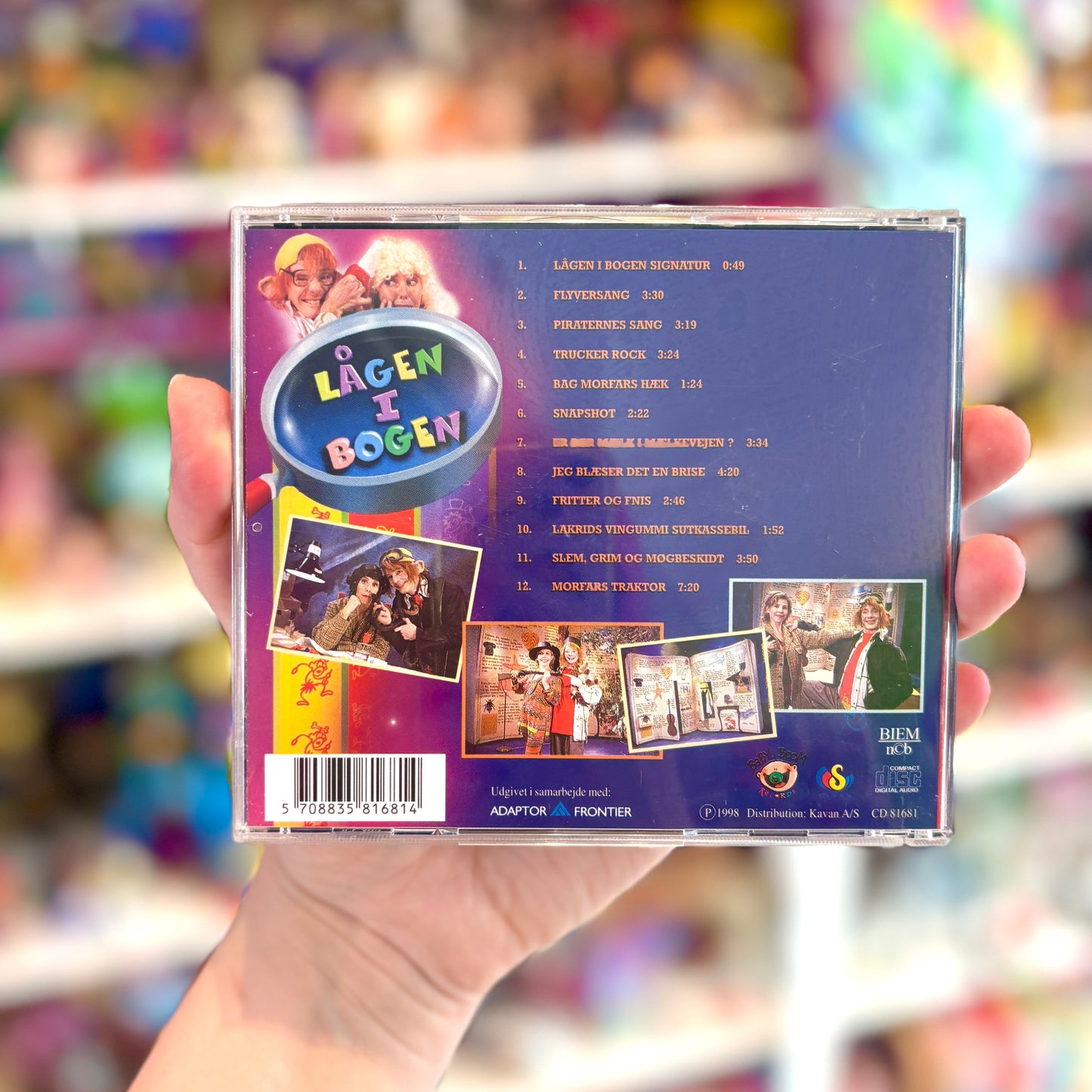 CD: "Lågen I Bogen" Danish TV (TV2, Danish, 1998)