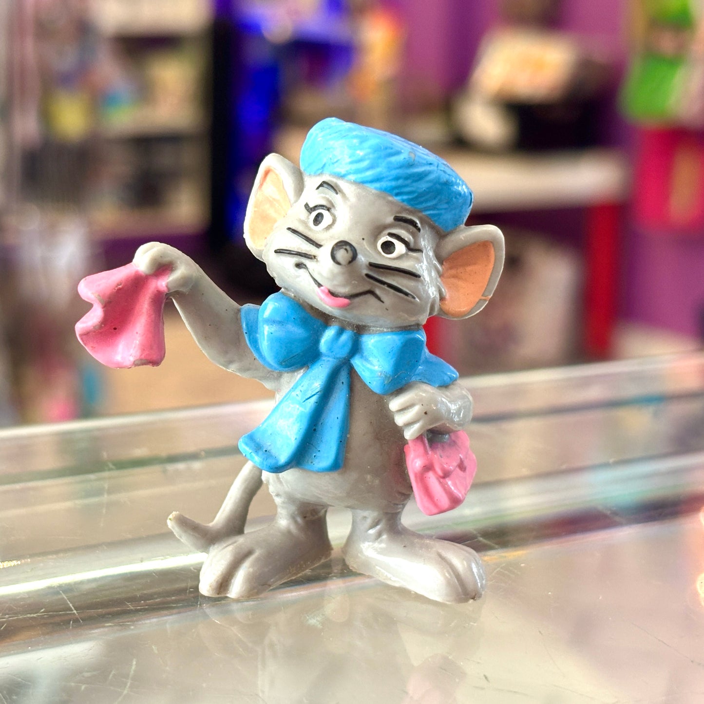 The Rescuers: Bianca PVC Figure (Disney, Bully, 80s)
