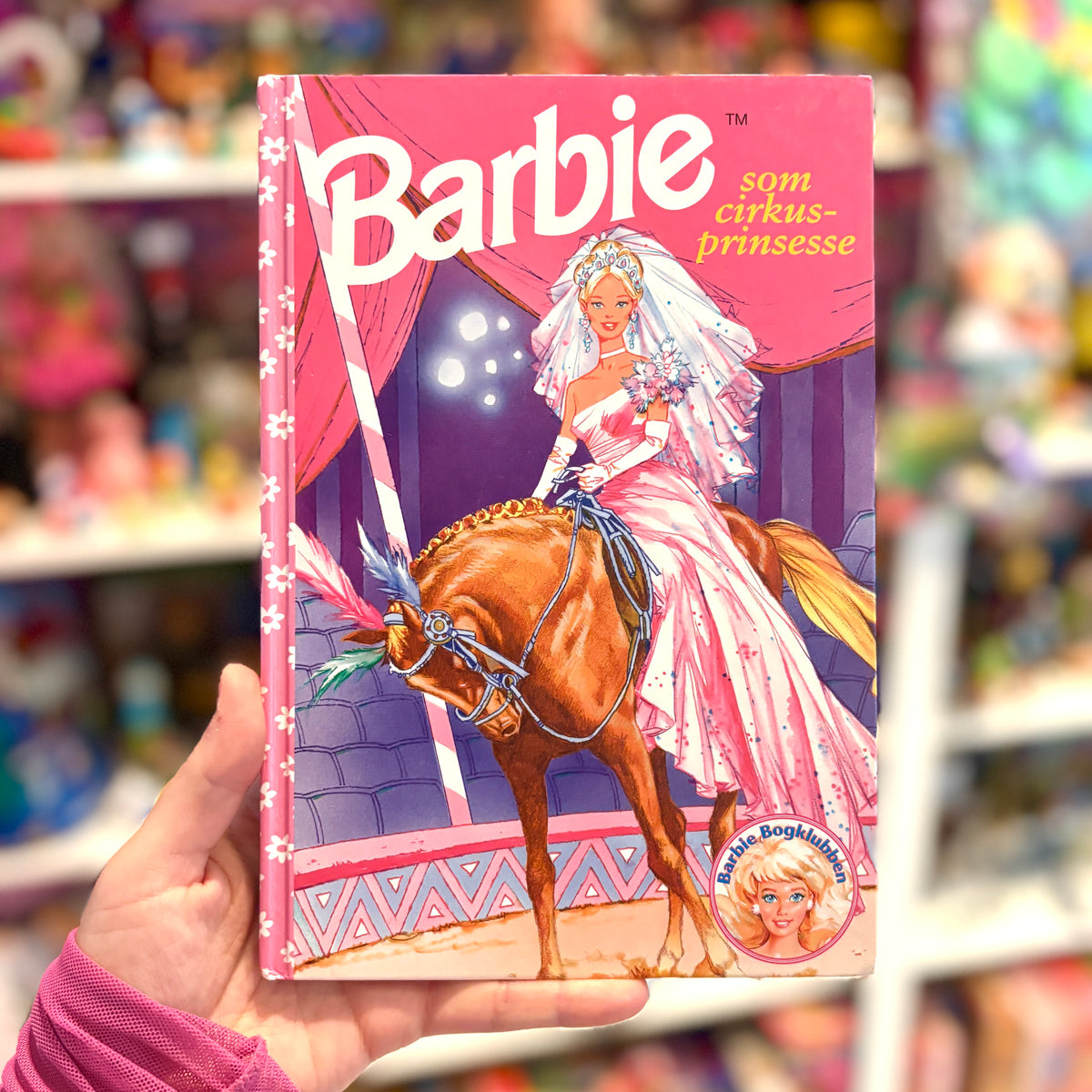 Barbie Book Club: Barbie Som Cirkusprinsesse (Danish, 90s)