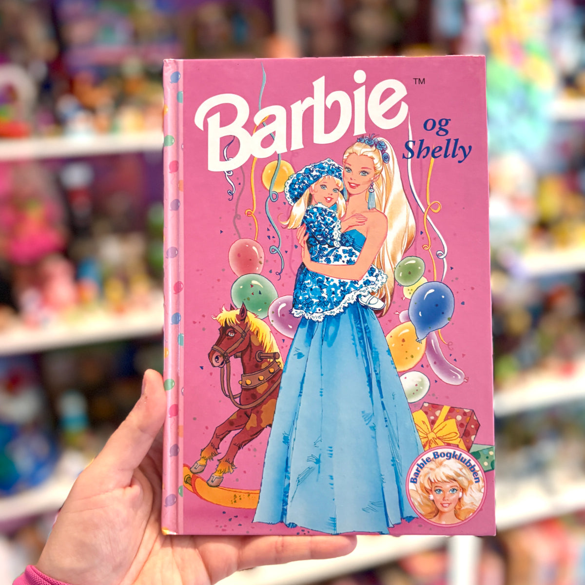 Barbie Book Club: Barbie Og Shelly (Danish, 90s)