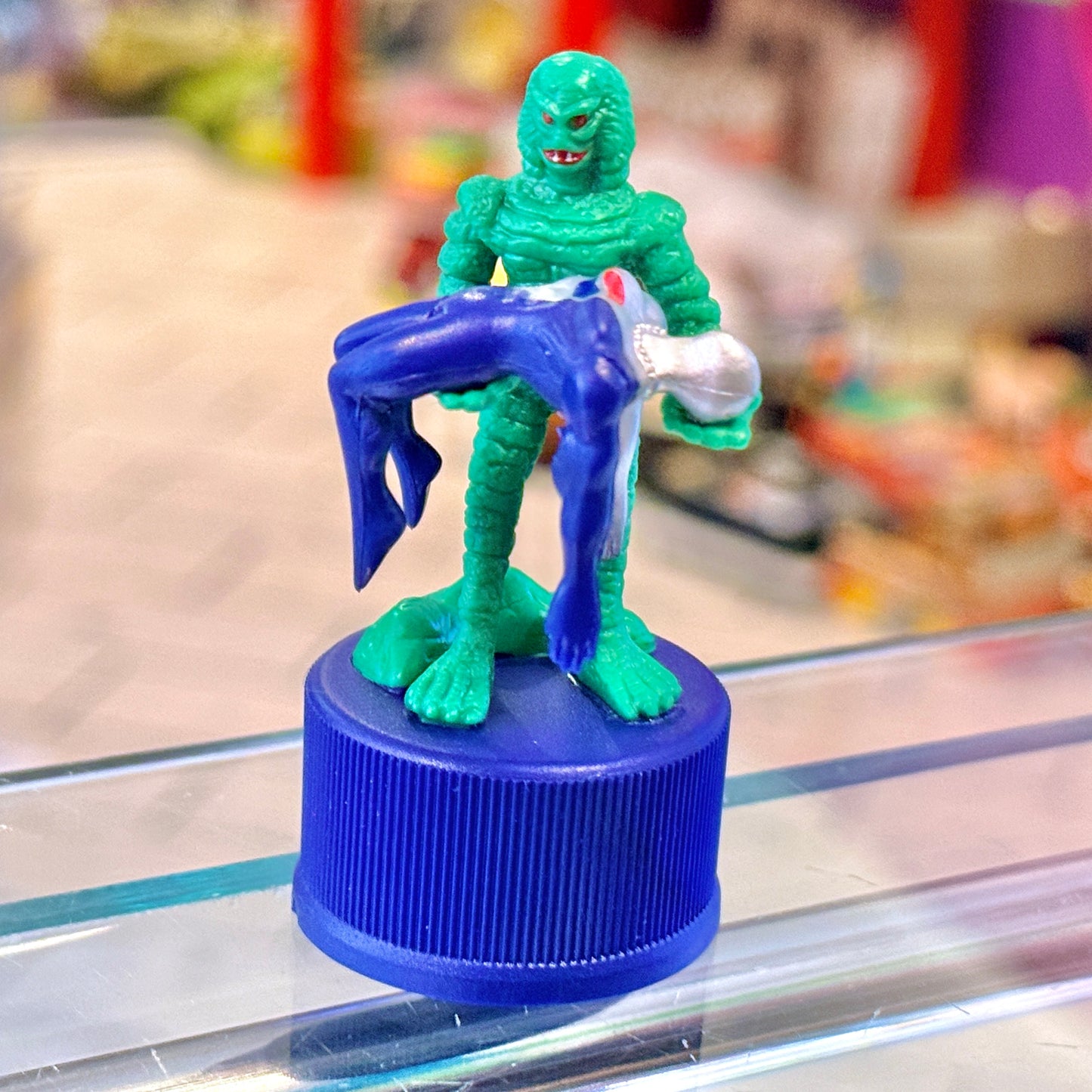 Monsters Meet Pepsi-Man: Creature From The Brack Lagoon - Pepsi Bottle Cap Figure (Japan Exclusive, 2000s)